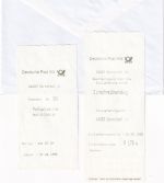 BRD - ABAS Versuch 450 Pfg. Einschreibebrief Darmstadt 11 - Berlin 1.4.96