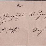 Thurn & Taxis - Oberramstadt 17/1 1859 Zier-K2 Dienstbrief n. Reinheim