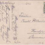 Hessen - Messel Schiessplatz Gaststätte Soldaten sw-AK gelaufen 1911