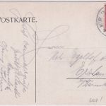 Hessen - Breuberg (Odenw) farb. Künstlerkarte gelaufen 1921