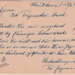 BRD - (24a) Schüttdamm ü. Himmelpforten (Niederelbe) Landpost-Ra2 Ganzsache 1951