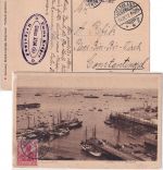 DR - 10 Pfg. Germania AK Helgoland i.d. TÜRKEI Helgoland - Konstantinopel 1912