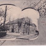 Schleswig-Holstein - Kollmar a.d. Elbe Gasthaus sw-Passepartout-AK gelaufen 1907