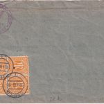 AM-Post - 6 Pfg. amerik. Druck 4er-Block Zensurbrief Itzehoe - Biberach 1946