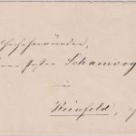DR - Garding 4/6 81 preuss. K2 Brief n. Rheinfeld i. Holstein