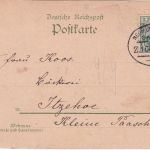 Schleswig-Holstein - Wyk a. Föhr Pesnion Horn sw-AK gelaufen 1915