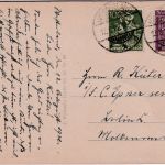 Schleswig-Holstein - Wenningstedt Nordseebad a. Sylt Straßenansicht sw-AK 1922