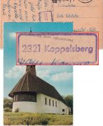 BRD - 2321 Koppelsberg Poststelle I Ra1 Ansichtskarte Plön - Wuppertal 1962