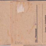 All.Bes. - Flensburg 26.5.48 "Reichspost Gebühr bezahlt" PFS Ortsbrief