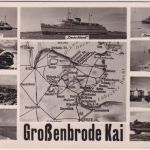 BRD - Lübeck Heiligenhafen Bahnpost Zug 3120 AK Großenbrode Kai - Wuppertal 1956