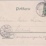 DR - Holsteinische Schweiz 1912 KOS farb. Ansichtskarte n. Lübeck