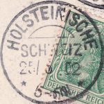 DR - Holsteinische Schweiz 1912 KOS farb. Ansichtskarte n. Lübeck
