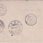 DR - 2x20 Pfg Krone/Adler Einschreibebrief i.d. SCHWEIZ Überlingen 1895 Retour !