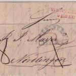 Baden/Bayern - Wertheim 31. DEC roter L2 Auslagenbrief n. Nördlingen 1930