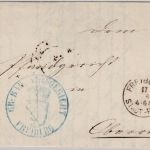 Baden - Freiburg Postablage Oberried Gerichtsbrief Freiburg - Oberried 1870