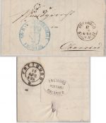 Baden - Freiburg Postablage Oberried Gerichtsbrief Freiburg - Oberried 1870