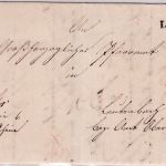 Baden - Löffingen L1 Wertbrief (Fahrpost) n. Lautenbach Bez.Amt Oberkirch 1857