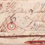 Hamburg/England/Portugal - Hamburg 10. OCT 1837 Portobrief n. London Weiterltg.