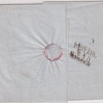 Bayern/Bremen - 9 Kr. Quadrat grün Randstück Brief oMR 356 Nürnberg 1860