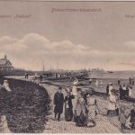 Bremen - Bremerhaven-Weserdeich Strandleben sw-AK ungelaufen ca. 1910