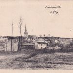 Frankreich/Meuse/Grand Est - Bantheville Ortsansicht sw-AK/Feldpost 1916
