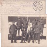 Bayern - Hindelang 1916 Feldpostkarte (Grenzschutzwache Oberjoch) priv. Foto-AK