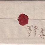 Österreich - Hall 1837 roter L1 12 Kr. Francobrief n. Klausen - mit Inhalt