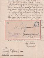DR - Wabern 1895 Frei lt. Avers No.21 Kgl. Pr. Erziehungsanstalt Dienstbrief