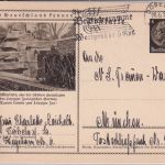 DR - 6 Pfg. Hindenburg Bildganzsache Affenfelsen Zoo Leipzig Döbeln München 1937