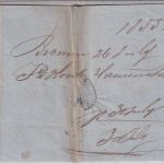 Bremen/Bayern - Th&T Postamt K1 Portobrief n. Mittenwald 1855