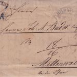 Bremen/Bayern - Th&T Postamt HKS Auslagenbrief (Nürnberg) n. Mittenwald 1840