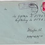 DR - Buchholz ü. Schwarmstedt Landpost-Ra2 brief n. München 1936