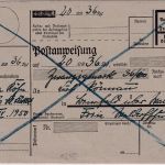 Bizone - (2) Benefeld ü. Walsrode 1950 Nachnahmekarte n. Hamburg - retour