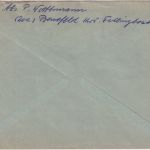 BRD - (20a) Benefeld ü. Walsrode Poststelle I Brief n. Lüneburg 1954