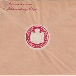 DR - Bückeburg 1915 Frei d. Ablösung Nr. 8 Dienstbrief n. Berlin