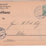 DR - Othfresen a. Harz 1905 Firmenkarte (Pulverfabrik Kunigunde) n. Uslar