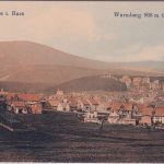 Niedersachsen - Braunlage i. Harz farb. Ortsansicht ungelaufen 1912
