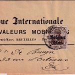 LP Belgien - 3 C. Germania/Überdruck Orts-Zeitungsstreifband Brüssel 1917