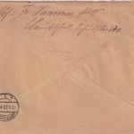 DR-Infla - 2 M. Posthorn u.a. Einschreibebrief Clausthal - Göttingen 1922