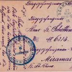 Bayern - Schwandorf 27. MAI 18 Kriegsgefangenenkarte ins Lager n. FRANKREICH