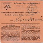 Bayern - Puchheim (Lager) 15. JUN 15 Reserve-K2 Heeressache-Paketkarte