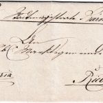 Bayern - Baernau 28/2 blauer HKS Militariabrief n. Riedenburg 1873