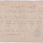 Sachsen - Waldenburg Ra1 Postschein f. Wertbrief n. Frankfurt a/M 1850