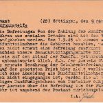All.Bes. - Göttingen 9.10.45 entnazifizierte AH-Ganzsache Postsache/Ortskarte