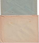 DR - Eichenkrug ü. Göttingen Landpost-Ra2 2 versch. Typen/2 Briefe 1944