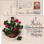 DR - Lagershausen ü. Northeim Landpost-Ra2 Drucksache/Neujahrskarte n. Dögerode