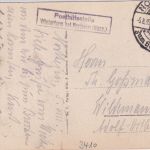 DR - Wieterturm b. Northeim Posthilfstelle Ra2 Ansichtskarte n. Wildemann 1935