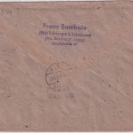 All.Bes. - 75+10 Pfg. Ziffer Einschreibebrief Volpriehausen n. Riesa 1948