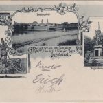 Bayern - Ingolstadt 25 J. Jubiläum K.B.I.Fuss.Art.Rgt. 5 Pfg. Privat-GA 1898