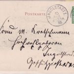 Bayern - Ingolstadt 25 J. Jubiläum K.B.I.Fuss.Art.Rgt. 5 Pfg. Privat-GA 1898